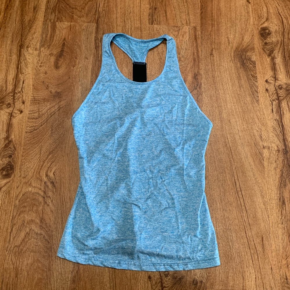 BLUE WORKOUT TANK TOP